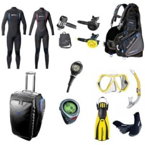 Matériel de plongée