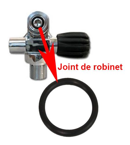 Robinet bouteille plongée