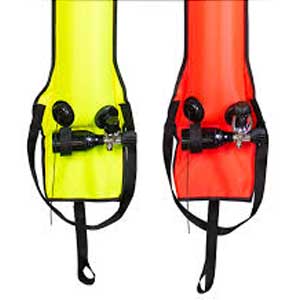 Parachute avec système de gonflage par bouteille